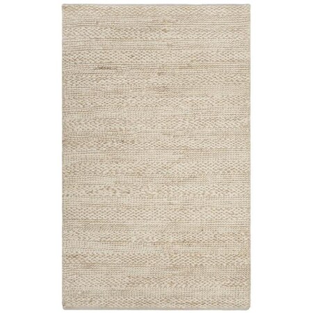 Safavieh Natural Fiber Small Rectangle Area Rug, Bleach - 4 X 6 Ft. NF212D-4